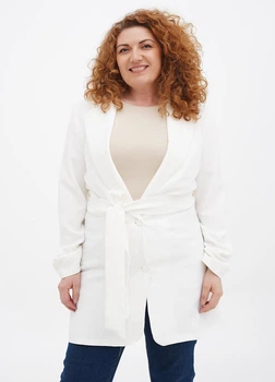 Блейзер жіночий Boohoo 702597-3 40 білий (2000004772024)
