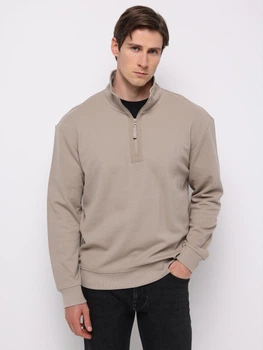 Толстовка на блискавці чоловіча Colin's CL1076495BEI M Beige (8684112959764)