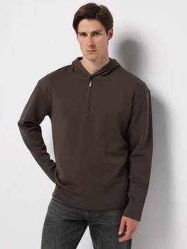 Толстовка на молнии мужская Colin's CL1077080TPE L Taupe (8684112960043)