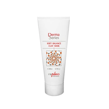 Derma Series Soft balance clay mask Поживна балансуюча маска з відбілюючим та пом'якшуючим ефектом 200 мл