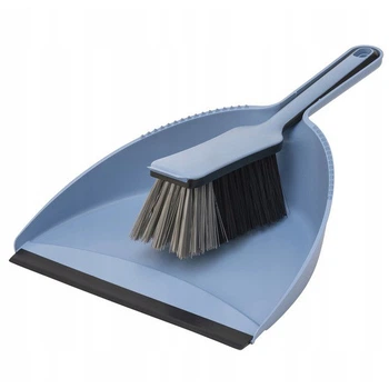 Совок та щітка Aquapur з переробленого пластику HG90909B з ручкою 15 см (JDT-0850267)