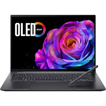 Ноутбук ACER Swift X 14 OLED SFX14-73G-91ZL, Intel Core Ultra 9 285H до 5.4GHz, 14.5" 2.8K, 32GB, SSD 2TB, NVIDIA GeForce RTX 5060 8GB, Windows 11 Home