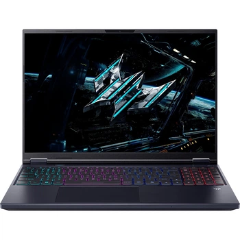 Ноутбук Игровой ACER Predator Helios Neo 16 AI PHN16-73-97TQ, Intel Core Ultra 9 275HX до 5.4GHz, 16" WQXGA, 32GB, SSD 2TB, NVIDIA Geforce RTX 5070 8GB, Free DOS