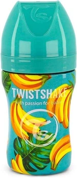 Бутылочка для кормления антиколиковая 2+ 260мл нержавеющая сталь Twistshake (78554)