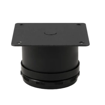 Ніжка меблева універсальна SIGMA регульована H-50 mm D-50 mm Чорний (MO0176)