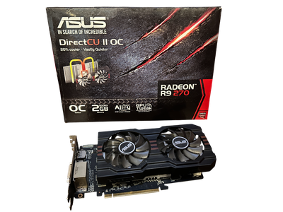 Відеокарта R9 270X 2GB Asus GDDR5 (R9270X-DC2T-2GD5) Б/В