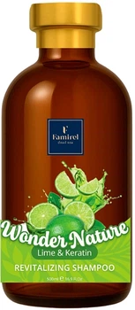 Восстанавливающий шампунь "Лайм и Кератин" - Famirel Wonder Nature Shampoo 500ml (1323020-1122149465-2)