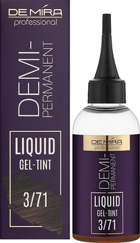 Демиперманентный жидкий гель-тинт для волос - Demira Professional Demi-Permanent Liquid Gel-Tint * 8/7 (1308809-932286298-2)