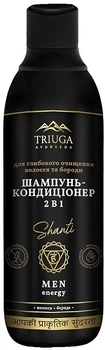 Шампунь-кондиционер 2 в 1 для глубокой очистки волос и бороды - Triuga Shanti Men Enerdy 550ml (1337075-2065573971-2)