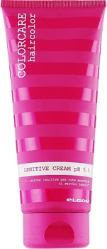Защитный крем для чувствительной кожи головы - Elgon ColorCare Lenitive Cream Ph 5.5 200ml (960234-1220746-2)