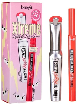 Набор - Benefit They're Real! Xtreme Lash & Line Duo (mascara/9ml + liner/0,35ml) Набор (1144477-411186687-2)
