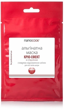 Альгинатная маска "Крио-эффект" со спирулиной - NanoCode Nano Algo 140g (1093353-1338434781-2)