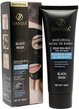 Чорна маска-плівка з мінералами Мертвого моря - Christian Danjia Black Mask 120ml (1348896-2131885000-2)