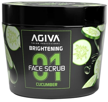 Скраб для обличчя з огірком "Brightening" - Agiva Brightening Face Scrub Cucumber 300ml (1323902-1646701530-2)