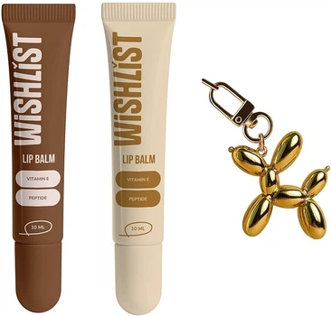 Набір - WishList Blessed Honey & Espresso Noir (Lipgloss/2x10ml + acc.)
