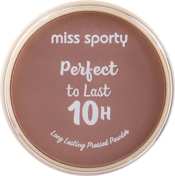 Компактная пудра для лица - Miss Sporty Perfect To Last 10H Long Lasting Pressed Powder 010 - Porcelain (1246226-2132029688-2)