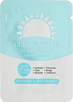 Солнцезащитный крем с экстрактом синих цветов - Esfolio Blue Flower Sun Cream (пробник) 3g (1330048-1035564208-2)