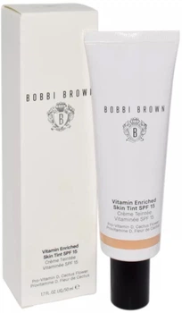 Тональний крем Bobbi Brown Vitamin Enriched Skin Tint Spf 15 1 Light Warm зволожуючий 50 мл (716170284699)