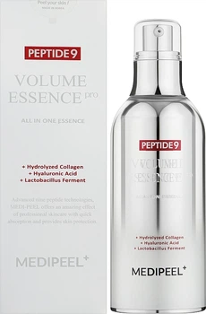 Есенція з пептидами для еластичності шкіри MEDIPEEL Peptide 9 Volume All-in-One Essence Pro, 100 мл