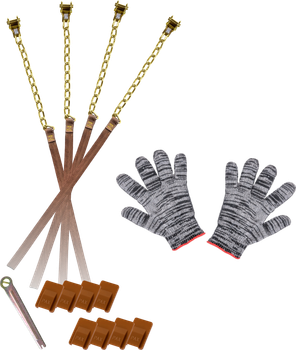 Протиковзні накладки на колеса KIK KX3351 8 елементів (5903039757929)