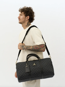 Спортивна сумка через плече Jordan Duffle Monogram чорна.