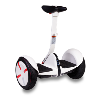 Гироскутер с ручкой для детей и взрослых Monorim M1Robot Ninebot mini PRO 10,5 дюймов (Music Edition) White (Белый). 31175