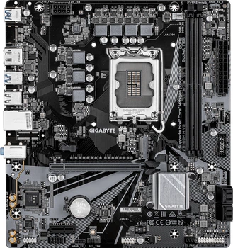 Материнська плата Gigabyte B760M H V2 (s1700, Intel B760, PCI-Ex16)