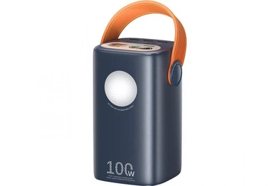 УMБ Remax RPP-100 60000 mAh Power Bank (Blue) 100W швидка зарядка і LED ліхтарик