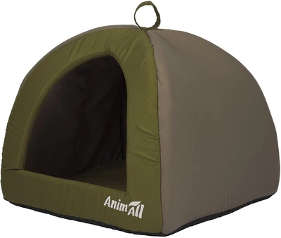 Домик для кошек и собак AnimAll Green S 46х46х35 см Зеленый (9031-1707A) (2000993010077)