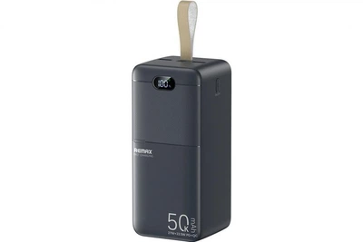 УМБ Remax RPP-117 50000 mAh Power Bank (Black) 27W швидка зарядка і LED фонарик