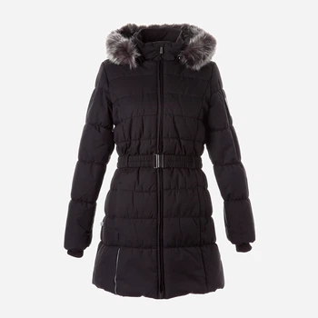 Куртка зимова довга жіноча Huppa Yacaranda 12038030-10009 2XL Чорна (4741468984872)