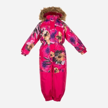Детский зимний слитный комбинезон для девочки Huppa Chloe 1 36190130-81763 116 см (4741468714295)