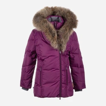 Пуховик зимовий жіночий Huppa Royal 12480055-80034 XS Фіолетовий (4741468687230)