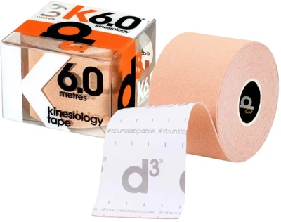 Кинезио тейп D3 K6.0 5 см x 6 м Бежевый (9421902827310)