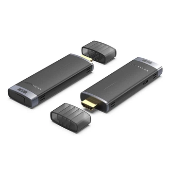 Беспроводной HDMI удлинитель, передатчик и приемник, Full HD 1080p, 60 Гц, до 40 м, черный