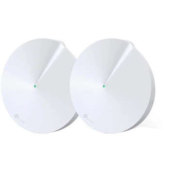 Беспроводная MESH WiFi система с антивирусом и двухдиапазонным маршрутизатором, 2 шт, белый, 120x120x38.1 мм
