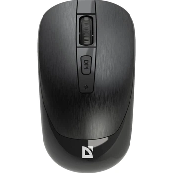 Беспроводная мышь Defender Wave MM-995 оптическая 1600 dpi бесшумные кнопки черная (LKMTR_809707)