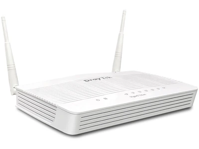 Wi-Fi маршрутизатор с VPN и защитой сети DrayTek, 1 WAN, 4 LAN, 2 USB, белый