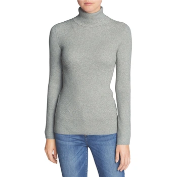 Пуловер Eddie Bauer Womens Rollkragenpullover TANNENGRUN MELIERT L (EB2448TGH)