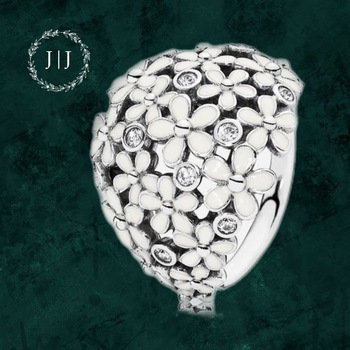 Серебряное кольцо "Цветы" Pandora (Пандора) 190936EN12 16.5