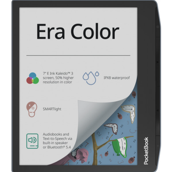 Электронная книга с цветным экраном PocketBook, E Ink Kaleido 3, 32 ГБ, 7 дюймов, Stormy Sea