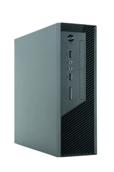 Комп'ютерний корпус Ultra Slim для mini-ITX з БП 300Вт, чорний