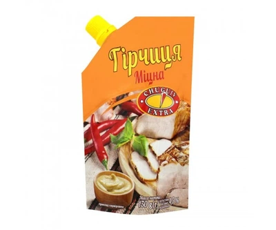 Горчица "Мицна" 130г д/п TM Чугуев-Продукт