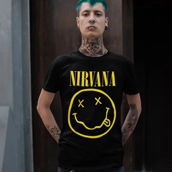 Футболка унісекс Nirvana (Corporate Rock Whores) 2XL чорний