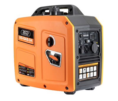 Генератор инверторный бензиновый 1-фазный XO-GAS-04 1.8kW 220V бак 4 л Оранжевый