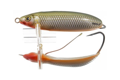 Блесна незацепляйка Rapala Minnow Spoon RMS06 6см/ 10г, цвет: RFSH (4214002009)