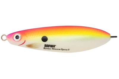 Блесна незацепляйка Rapala Rattlin' Minnow Spoon RMSR08 8см/ 16г, цвет: PSU (4214003017)