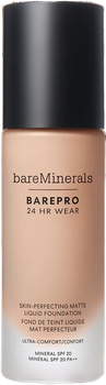 Тональна основа для обличчя Bareminerals BarePro 24H Matte Comfort 25 Cool 30 мл (194248062392)