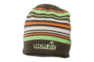 Шапка вязаная Norfin Frost в полоску (подкл.флис) 302772-BR XL (9720100023)