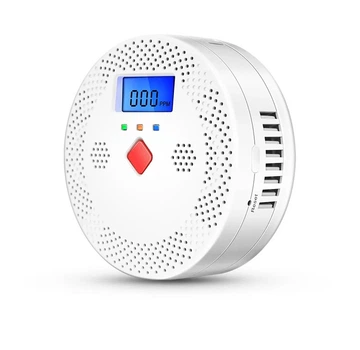 Детектор угарного газа Tuya WiFi, датчик CO со звуковой сигнализацией 85dB
